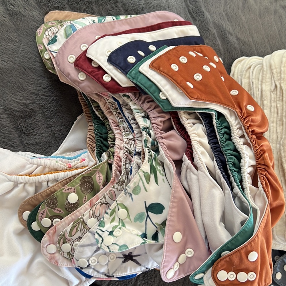 14 cloth diapers